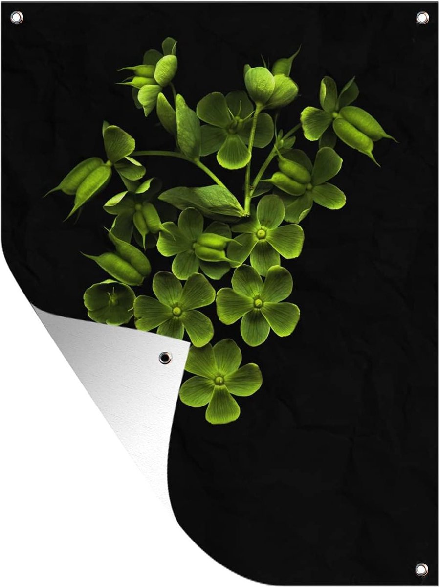 Tuinposter - Tuindoek - Buiten Decoratie - UV Bestendig - 90x120 cm - Veelkleurig