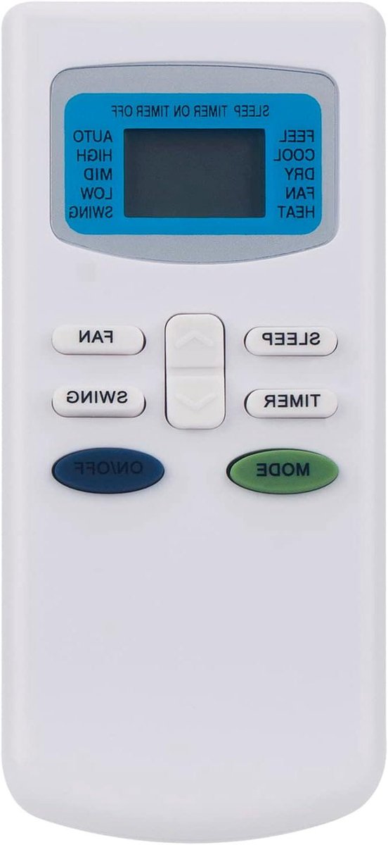Airco Afstandsbediening - Universele Controller - Klimaatregeling - Directe Werking - 10 Meter Bereik - Zwart