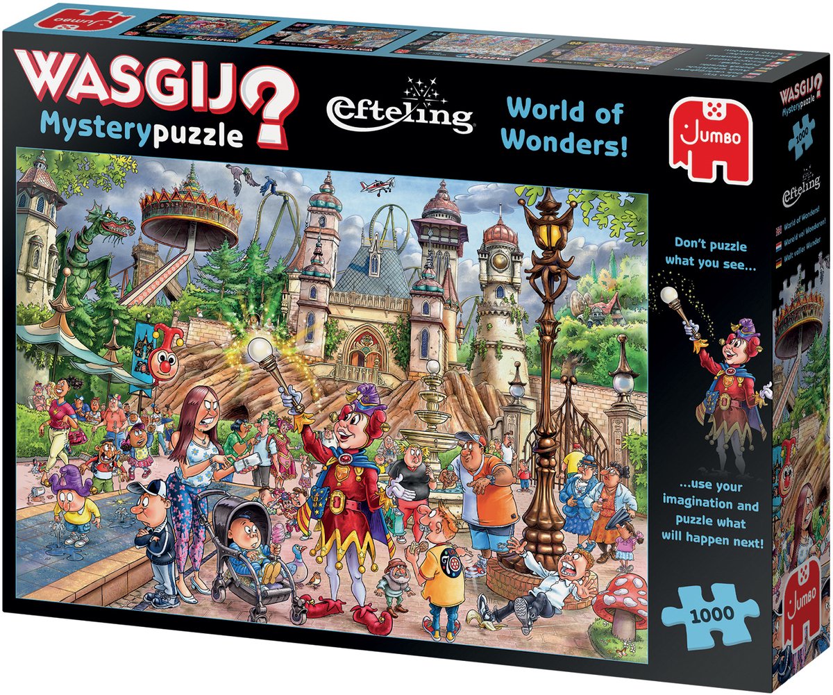 Wasgij Mystery Efteling Wereld Vol Wonderen 1000 stukjes - Legpuzzel — afbeelding 5
