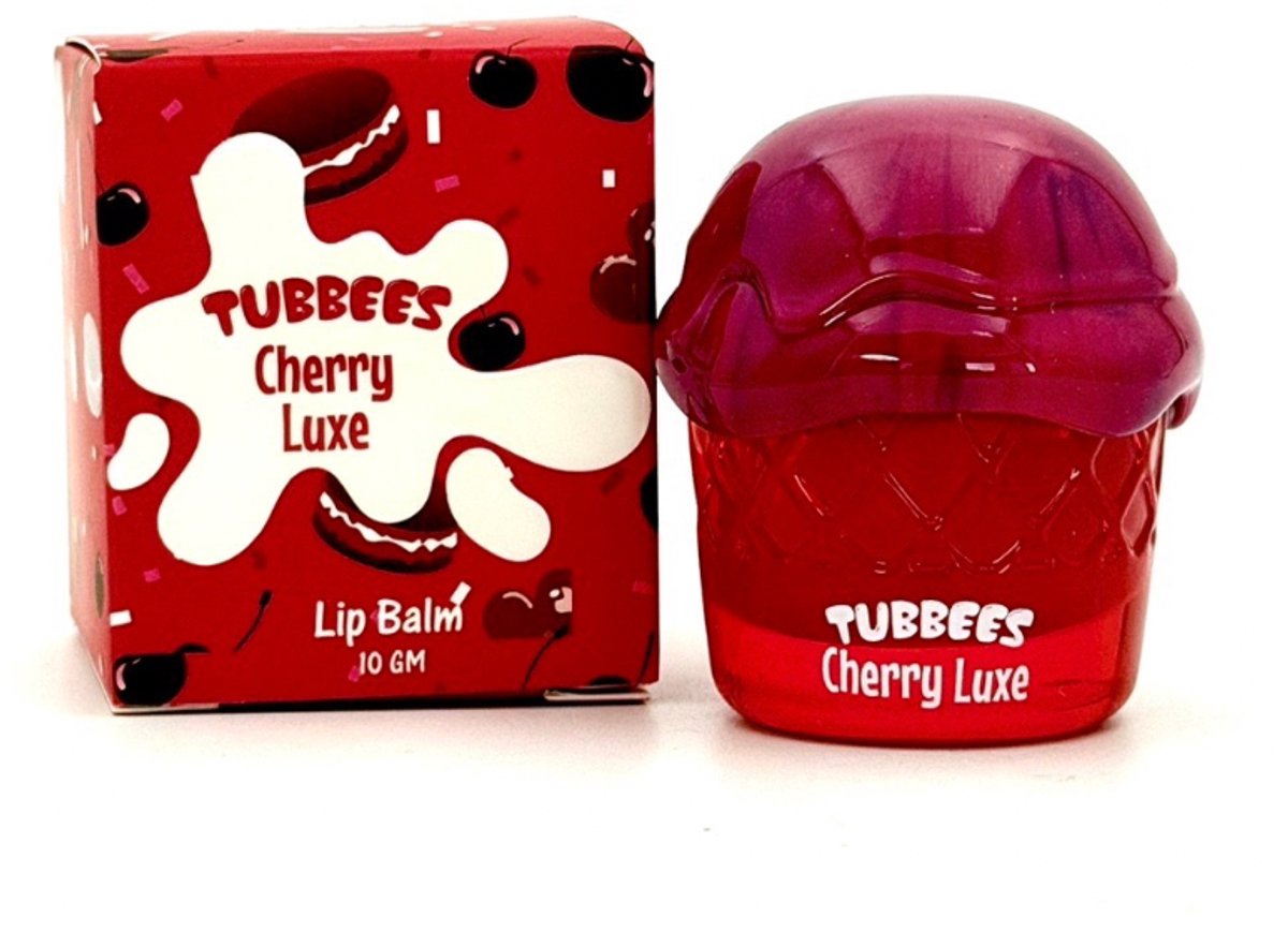 GRANDEUR TUBBEES Lip Balm - Cherry Lux, 10ml