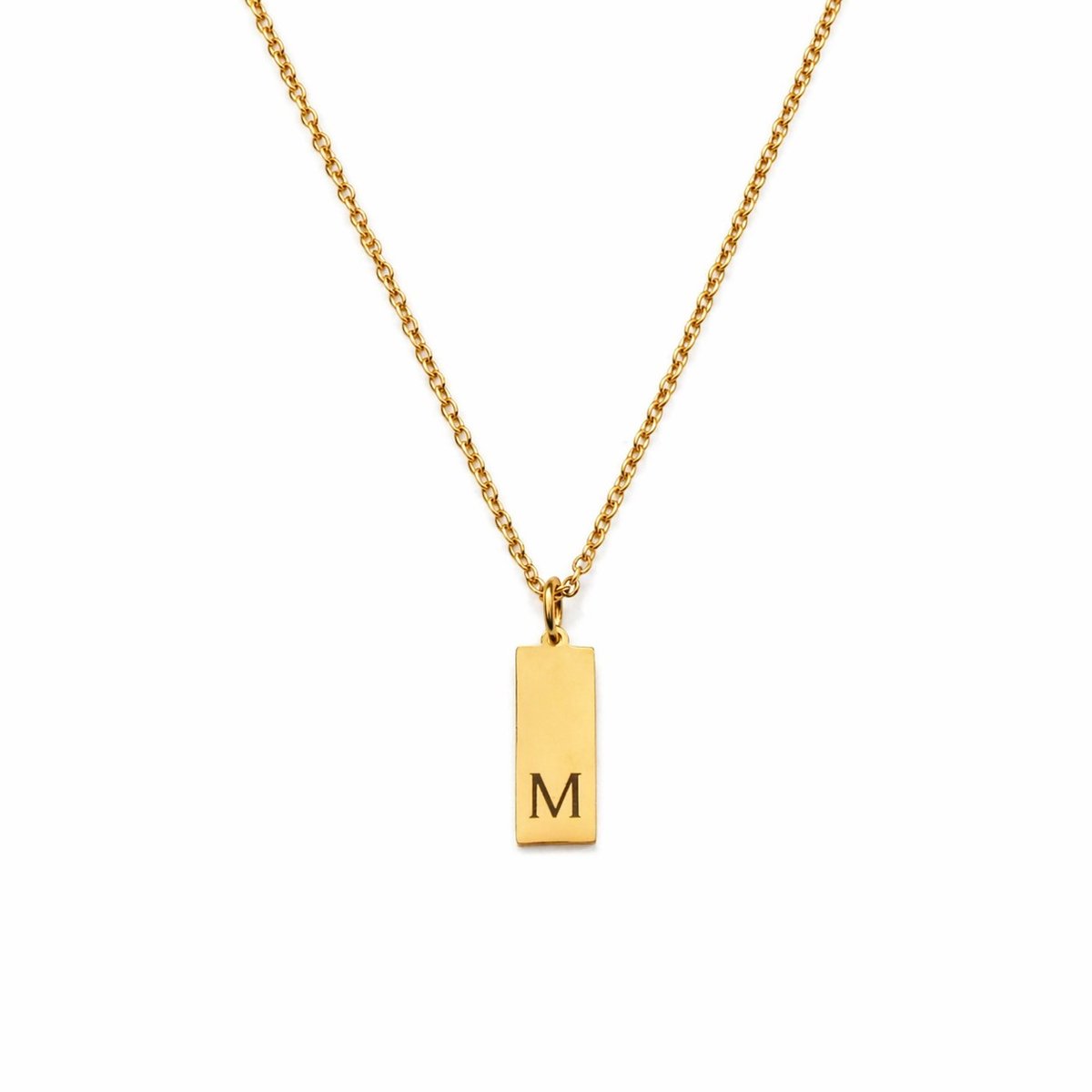 Initiaal Ketting Goud
