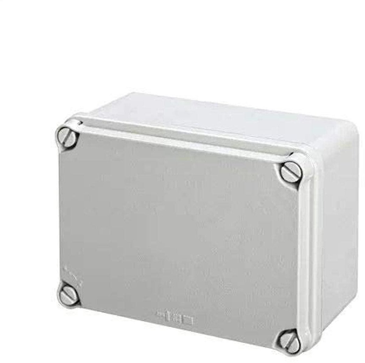 Terminal Box - Industriële Behuizing - Stroom Aansluiten - Hoge Beschermingsgraad - 162x116x76mm - Grijs