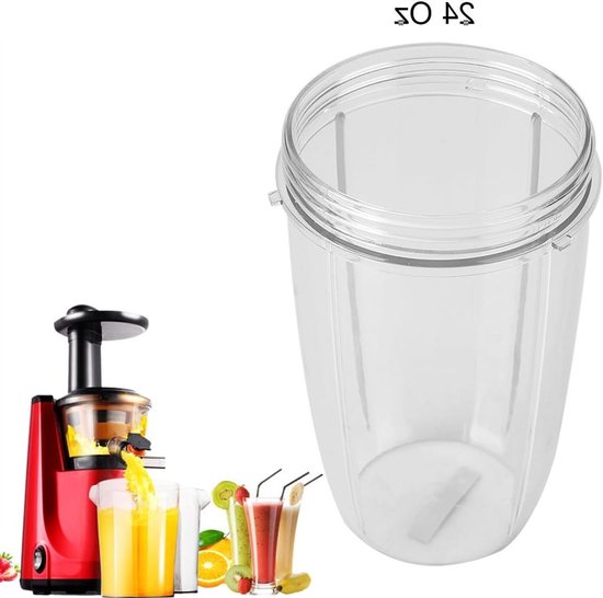 Vervangende Juicer Cup voor Extractor 900W - 18/24/32oz Top Cup Onderdelen voor Smoothies en Sapjes (24oz) — afbeelding 5