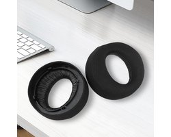 1 paar oorkussens ter vervanging, geschikt voor Sony PlayStation 5 Pulse PS5 3D draadloze headset oorkussens, oorkap hoes, samengestelde oorkussen, zwart