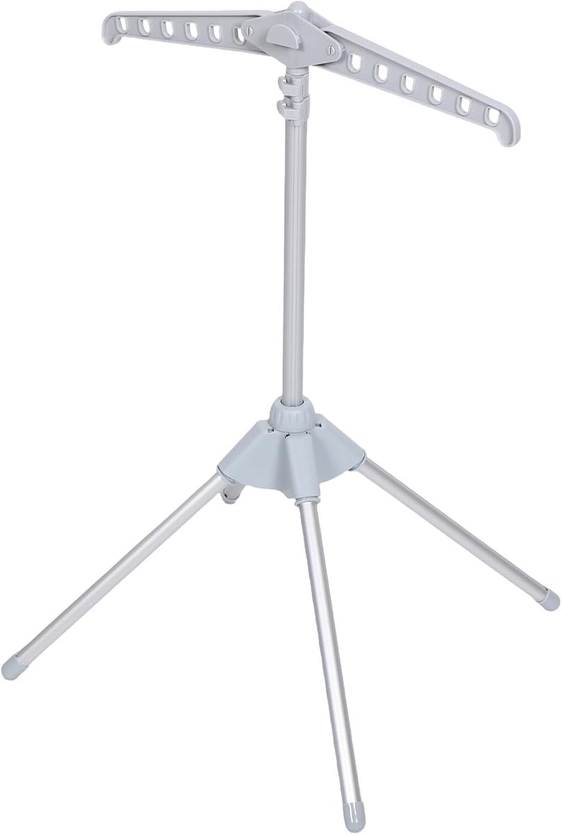 Kledingstomer Rek - Stoomhouder Kleding - Kreukvrije Kleding - Verstelbare Hoogte - 147 cm Hoog - Grijs