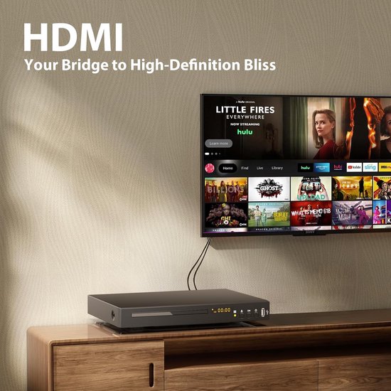 Full HD Blu-Ray DVD Speler met Dolby Digital en DTS Ondersteuning — afbeelding 5