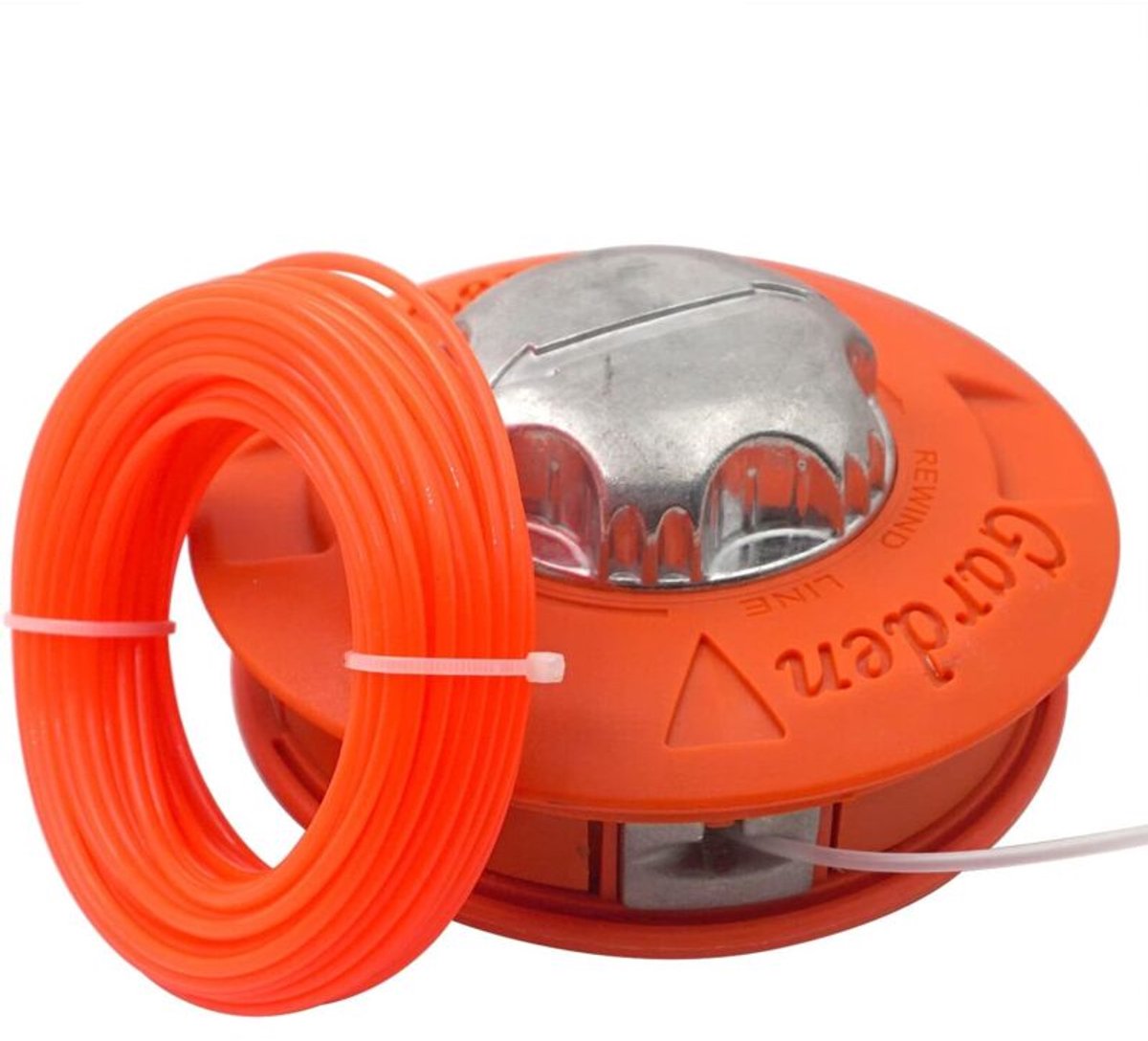 Vervangingsspoelkop M10 x 1,25 mm geschikt voor bosmaaiers - linkse schroefdraad, geschikt voor 55 m x 3 mm draad.