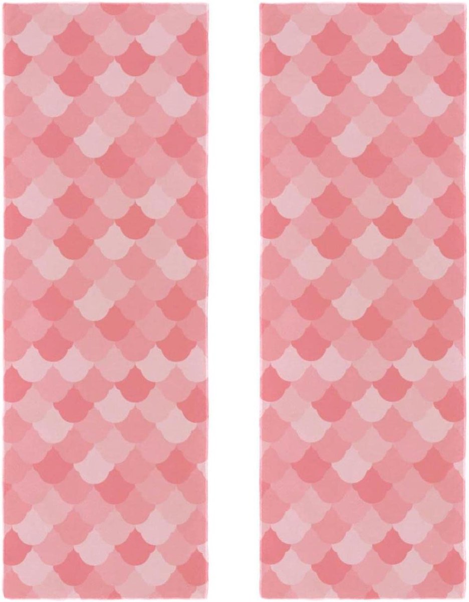 Microvezel Sporthanddoeken - Snelle Droogdoeken - Zweet Afvegen - Super Absorberend - 29.5x81.5cm - Roze