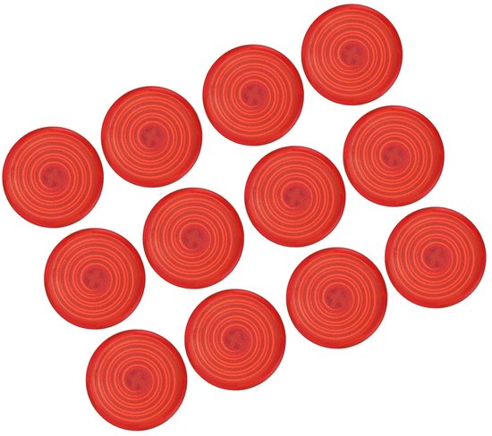 Afdekking Set - Joystick Kappen - Gaming Setup - Matte Anti-slip Finish - 12 Stuks - Rood — afbeelding 5