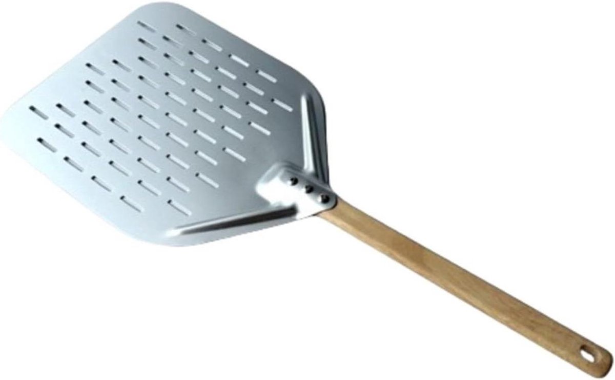Pizzaschep met handgreep - Bakspatel - Pizza Bakken - Afneembare handgreep - One Size - Kleur 01