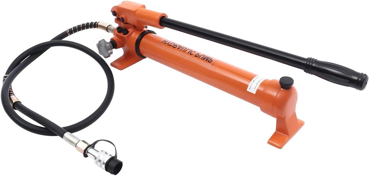 Hydraulische pomp - Hefsteun krik - Machine onderhoud - Automatische druk schakeling - 70 MPa druk - Oranje