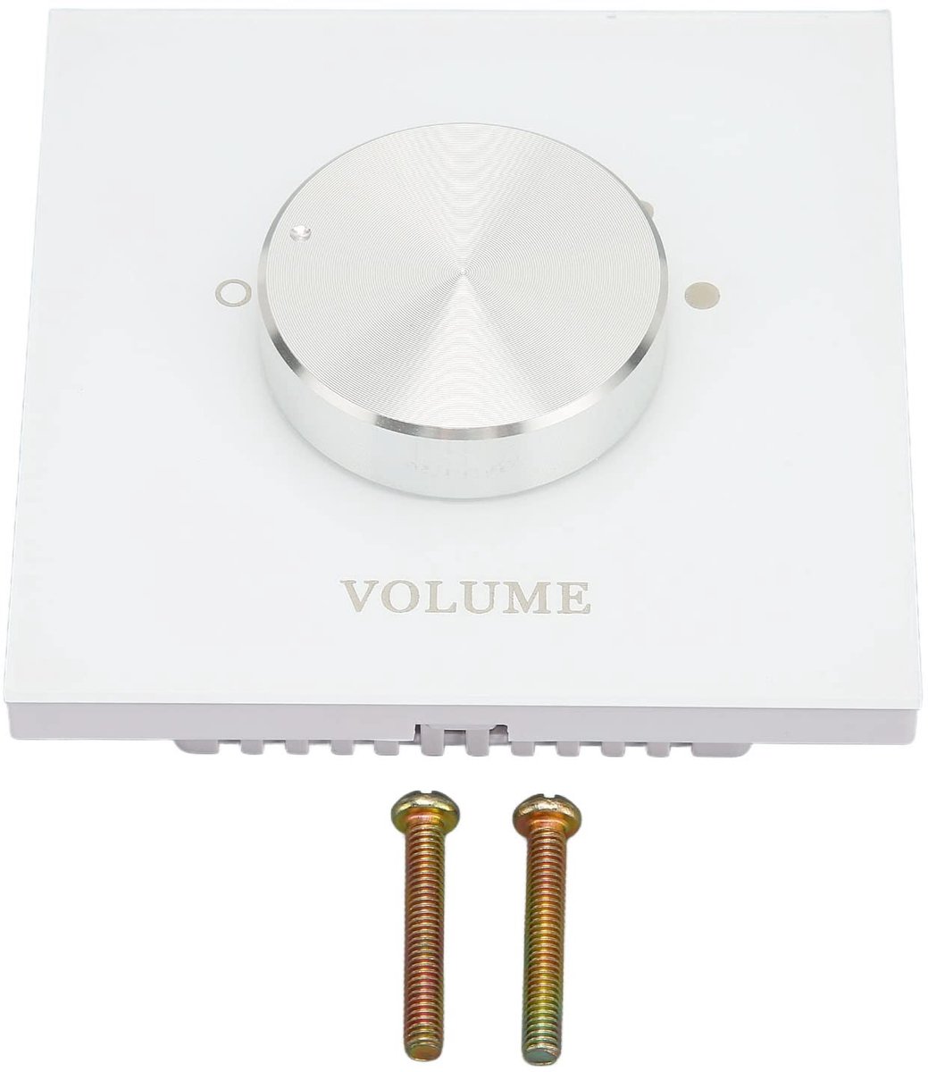 SPHProducts - Volume Controller - Slimme Volume Regelaar - Ideaal voor Achtergrondmuziek - Compact formaat - 5 Niveaus - Geschikt voor Huizen - Zwart