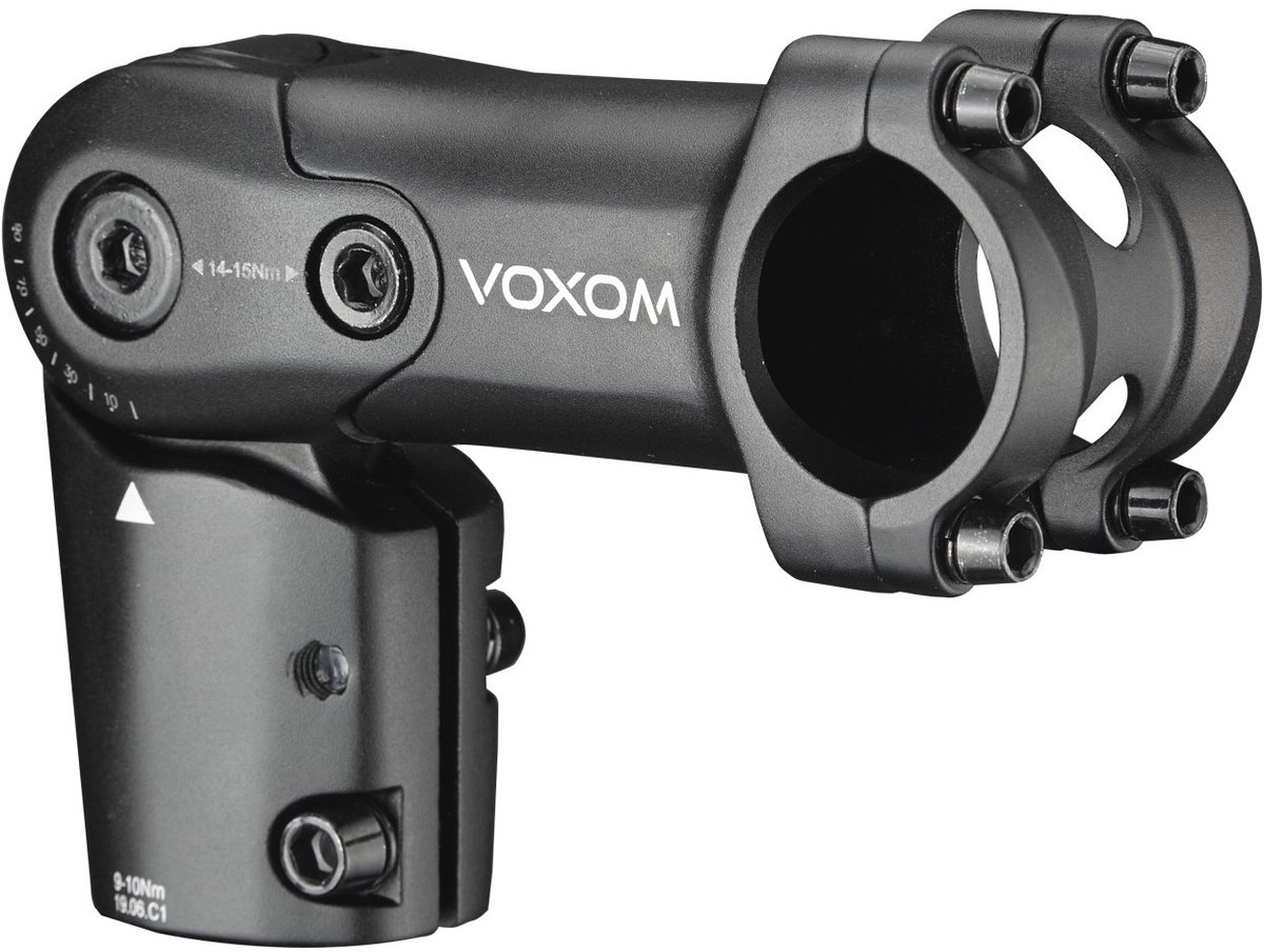 Voxom Vb4 31.8 Mm Fiets Stuurpen Zilver 90 mm / -20º/+60º