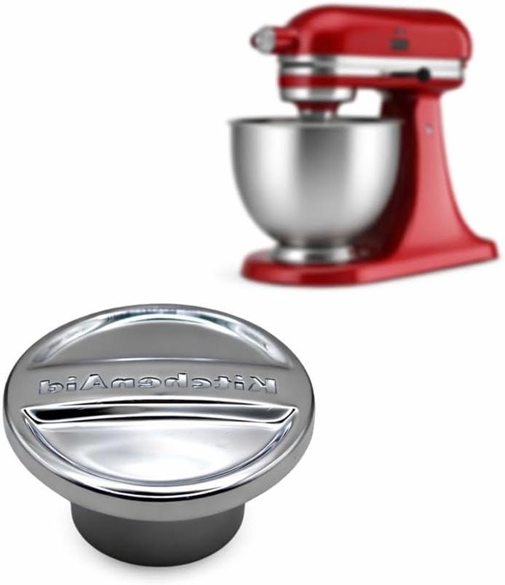 Afdekdop Keukenmachine - Beschermkap Accessoires - Apparaat Beschermen - Roestvrij Staal - Niet Van Toepassing - Zilver