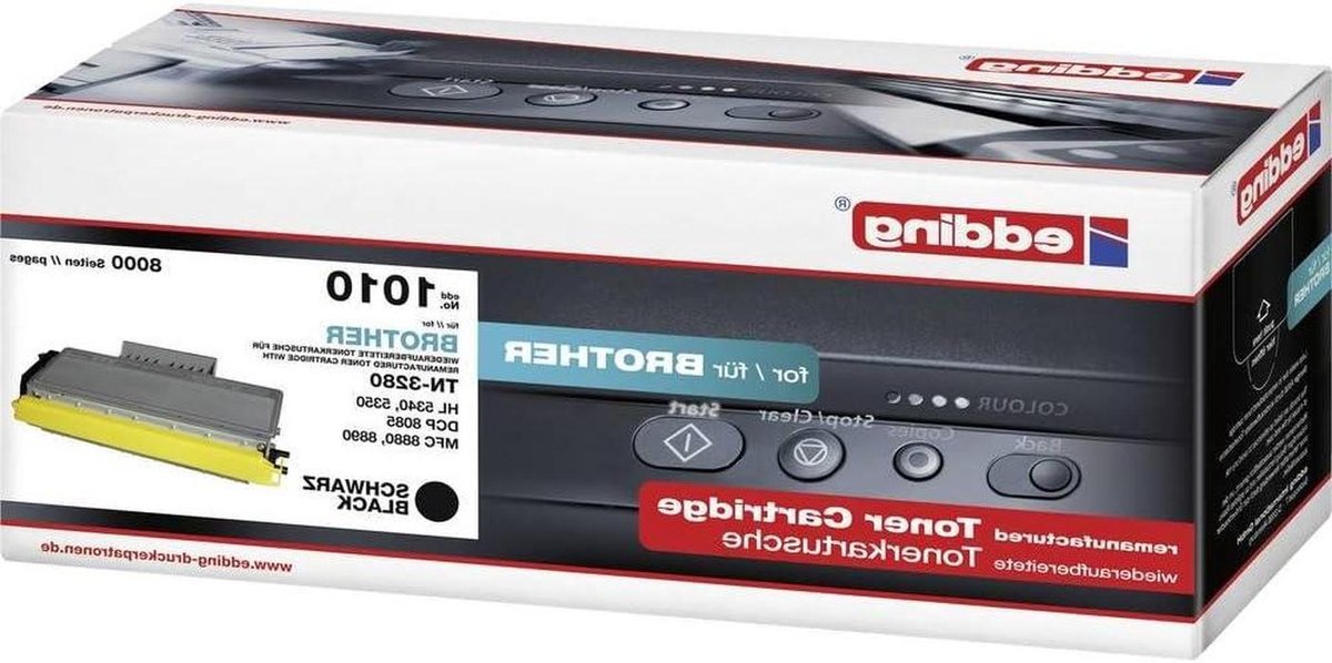 Toner Zwart - Printer Cartridge - Tekst Printen - Hoge Capaciteit - 8000 Pagina's - Zwart
