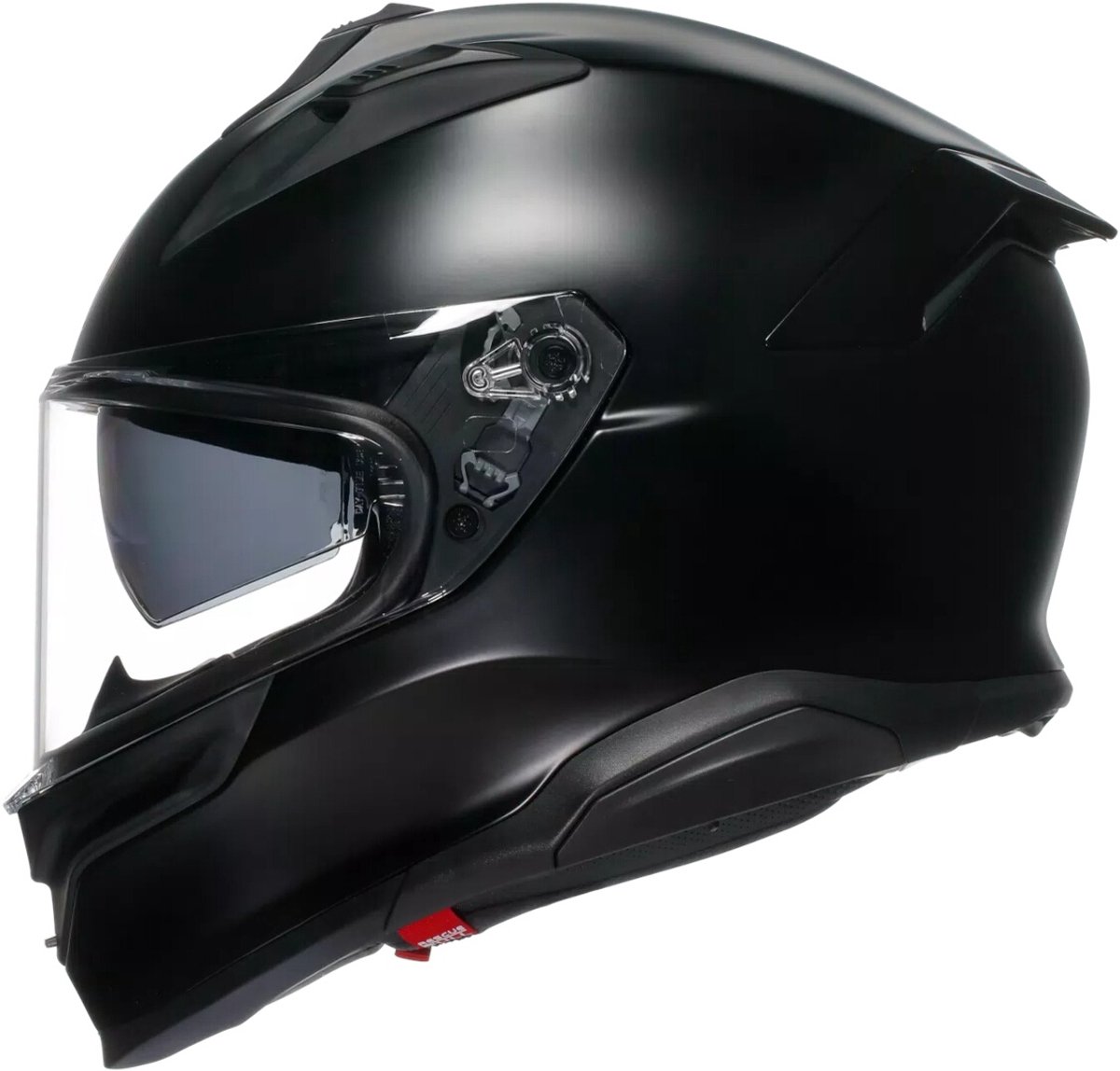 AGV K7 Mono Matt Black - Maat M - Integraal helm - Scooter helm - Motorhelm - Zwart - Scooterhelmen mannen en vrouwen. – foto 5