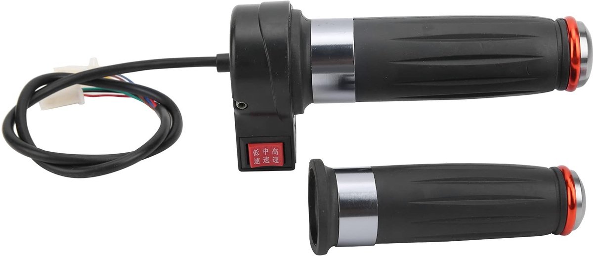 ONF3 - E-scooter gasgreep - Gaspedaal met 3 snelheden - Geschikt voor elektrische scooters en fietsen - Drietraps snelheidspassing - Perfect voo...
