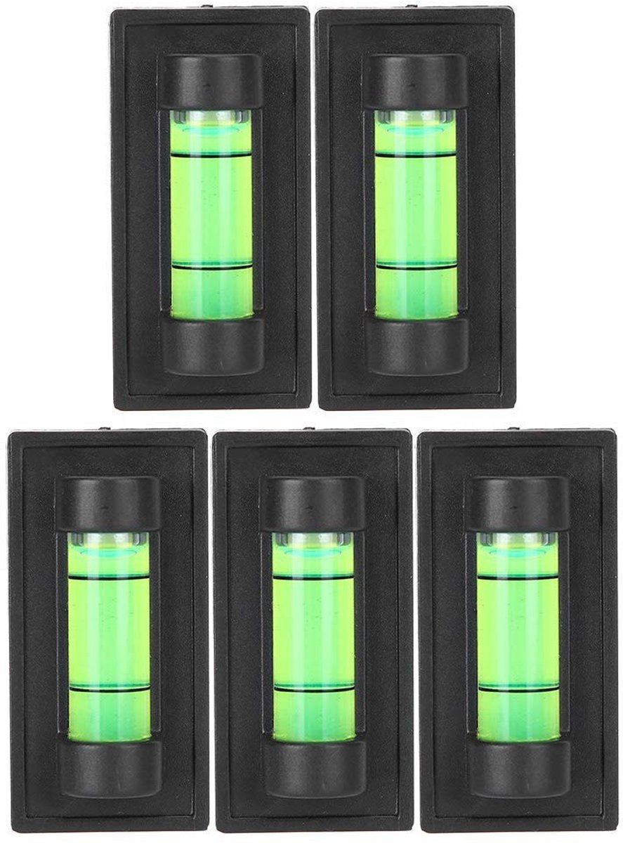 ONF3 - Spirit Level - Mini Bubble - Precisie Luchtniveau voor Digitale Camera - Zwart - Magnetisch - Ideaal voor Klussen - Handzaam en Lichtgewicht