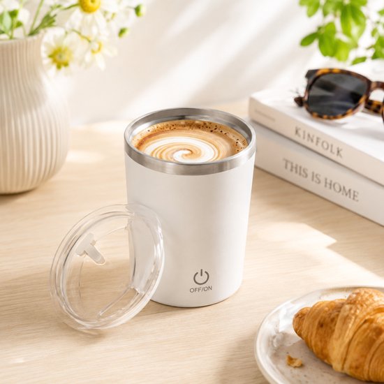 Self Stirring Mug - Zelfroerende Mok van Bastard. — afbeelding 2