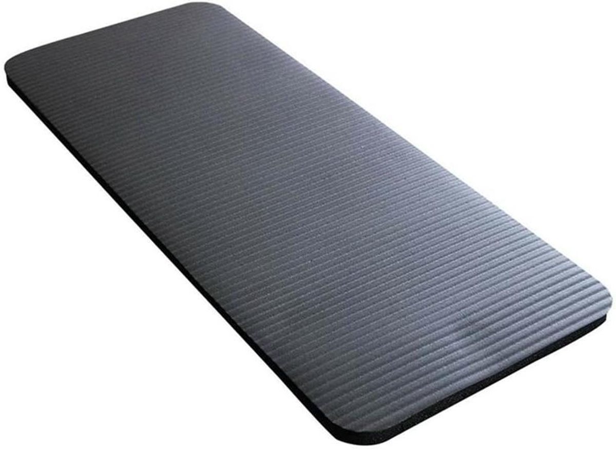 Dikke Yogamat - Oefenmat Fitness - Comfortabele Training - Hoge Dichtheid Kussen - 15mm Dik - Zwart