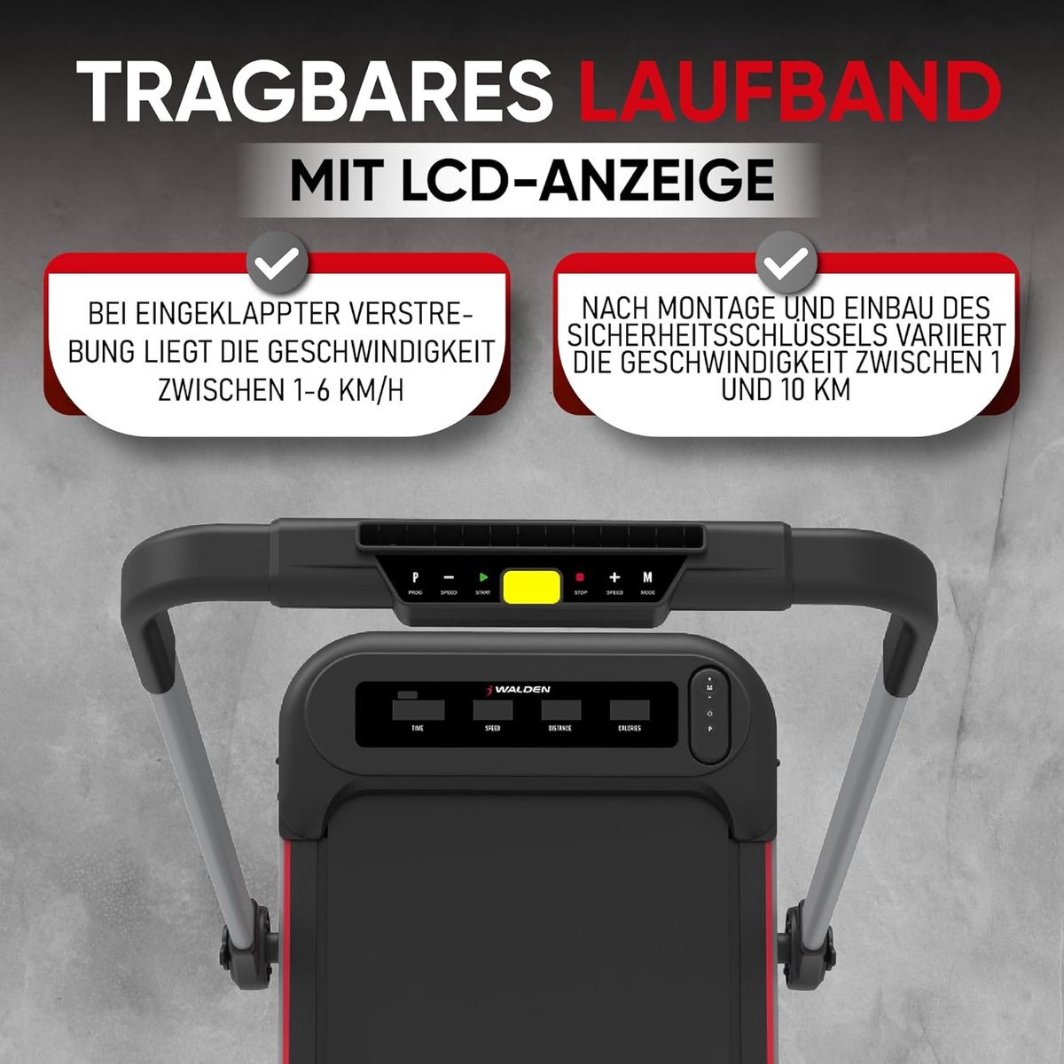 Loopband inklapbaar elektrisch – House&Garden DualSpeed Pro T10 – 1–10 km/u walking & running treadmill – 2,5 PK motor – 12 trainingsprogramma’s – LCD display – thuisfitness loopband – max 110 kg