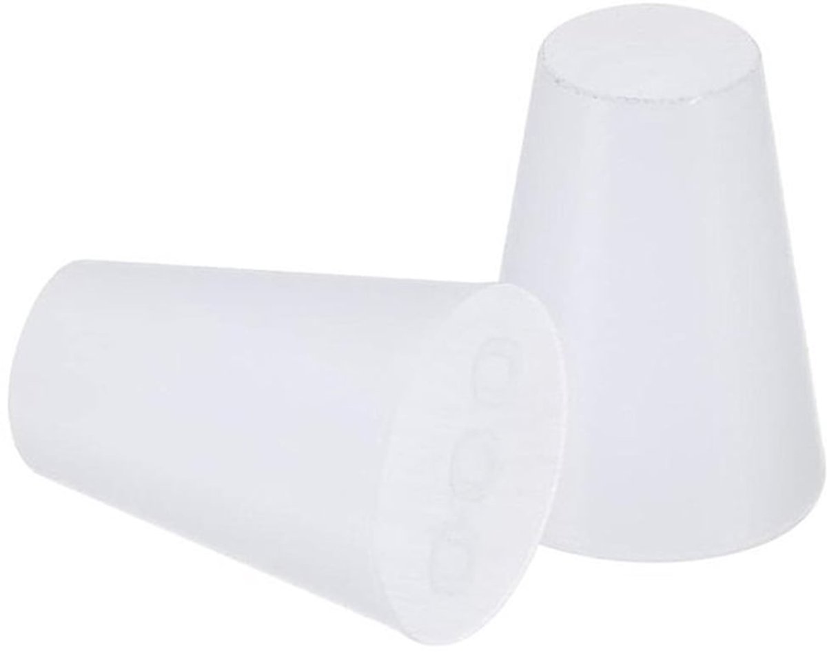 Siliconen kegels rubberen stoppers voor poedercoating 20 stuks 8 mm tot 13 mm