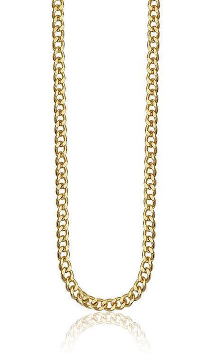 Montebello Ketting Gourmette - 925 Zilver Verguld - 1.5mm - 60cm