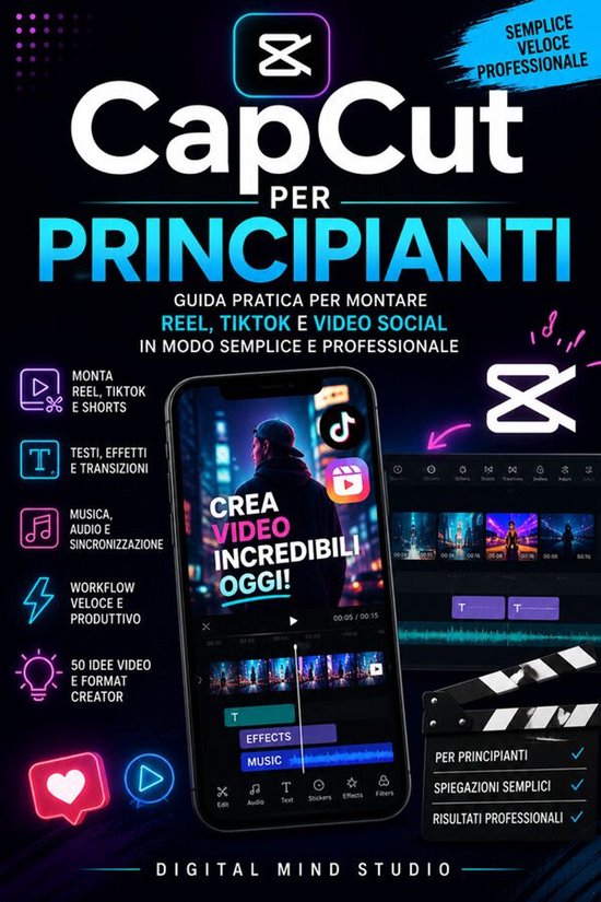 Digital Mind Studio Collection 5 - CapCut per Principianti