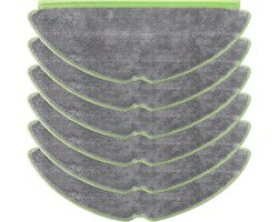 6 stuks Dweilpad vervanging voor iRobot Roomba 205 DustCompactor Combo robotstofzuiger - langdurig gebruik - wasbaar - reserveonderdelen - 30.5*12 cm