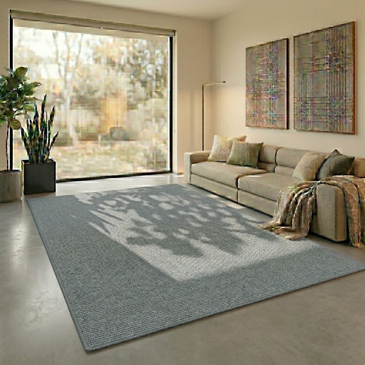 Floordirekt Tapijt op Maat Carlton - Tapijtloper voor Woonruimtes - Lichtgrijs - 66 x 200 cm - Modern, Comfortabel & Slijtvast - Verkrijgbaar in Veel Verschillende Afmetingen & Kleuren