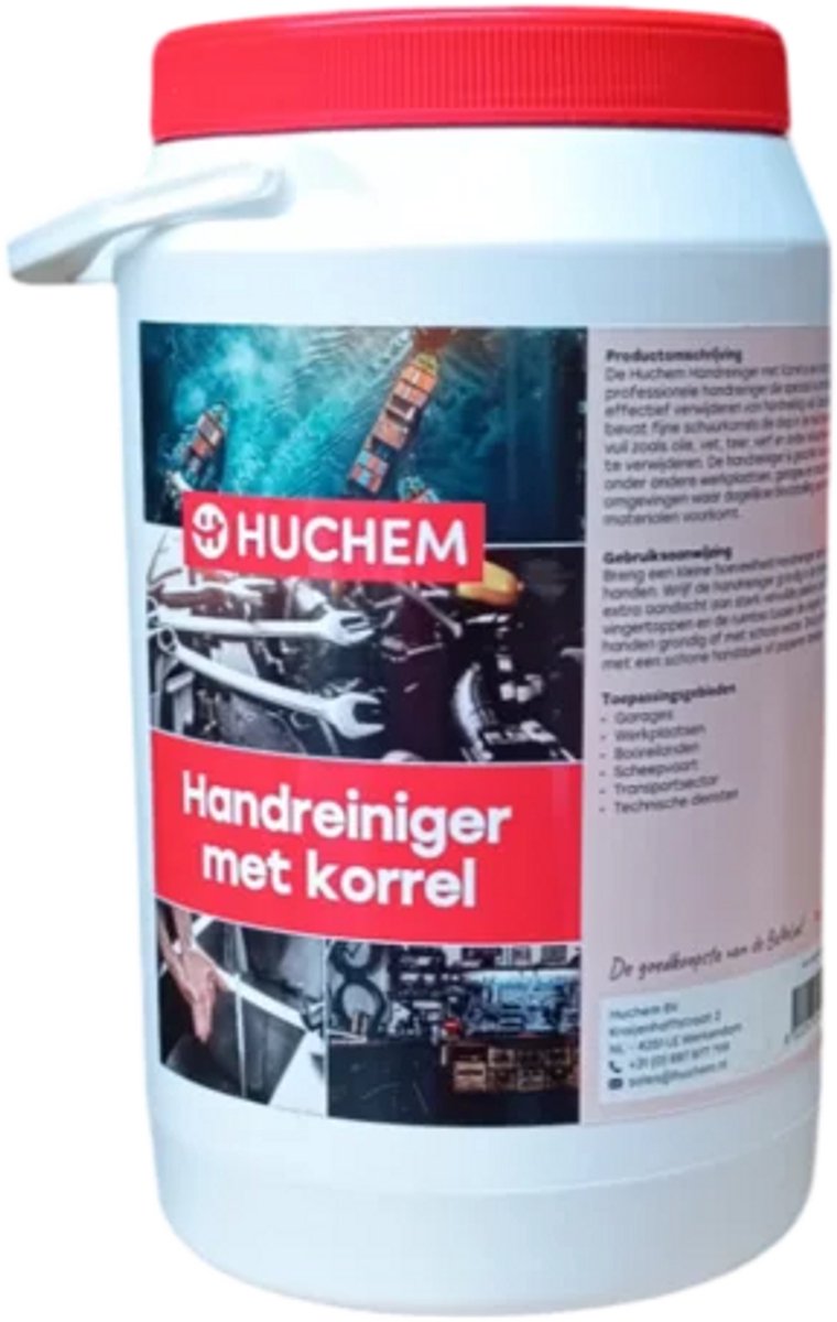 Handreiniger | 3 L | Garagezeep met korrel | Industriële handzeep | Werkplaats | Garage