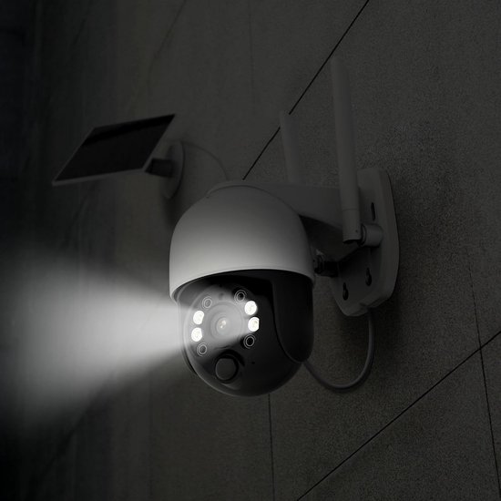 FOSCAM B4 - IP-camera voor buiten, waterdicht, 4 MP, wifi, zonnepaneel — afbeelding 3