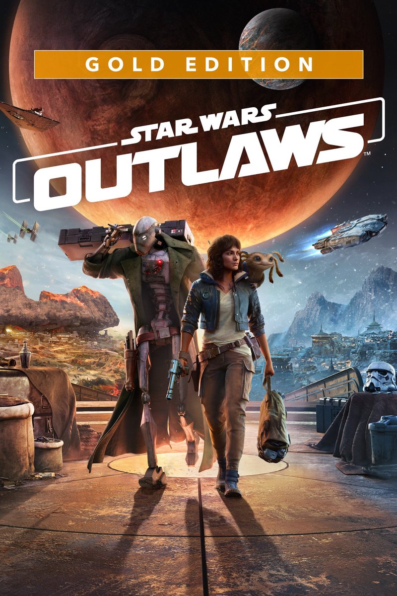 Microsoft Star Wars Outlaws Gold Edition (Xbox Series X|S) Goud Meertalig Xbox Series X/Series S