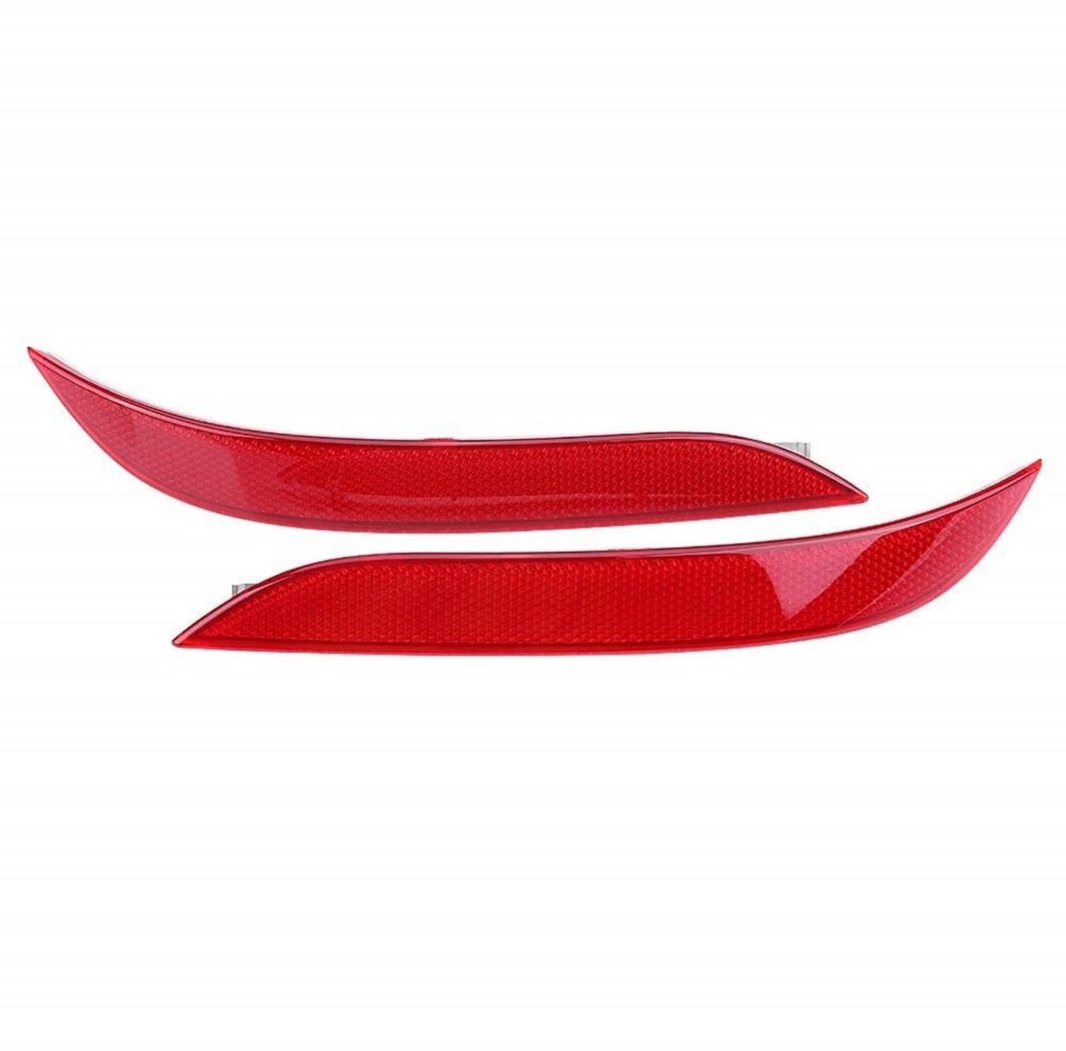SPHProducts - Achterbumper Reflector Set - Links en Rechts - Veiligheid en zichtbaarheid - Geschikt voor BMW 5 Serie E60 2003-2007 - Reflectoren - Kleu...