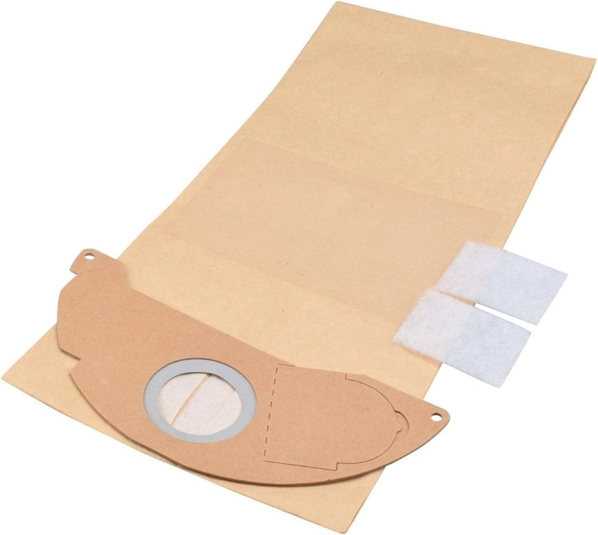 Stofzuigerzakken - Papieren zakken - Stofzuigen - Dubbellaags - 10 stuks - Bruin