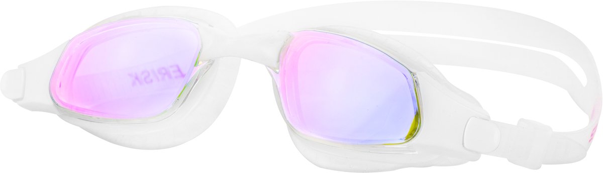 Spokey ERISK Zwembril - Roze - Polycarbonaat - Siliconen afdichtingen - Dubbele siliconen band - Vervangbare neuspads - Anti-Fog - UV-filter