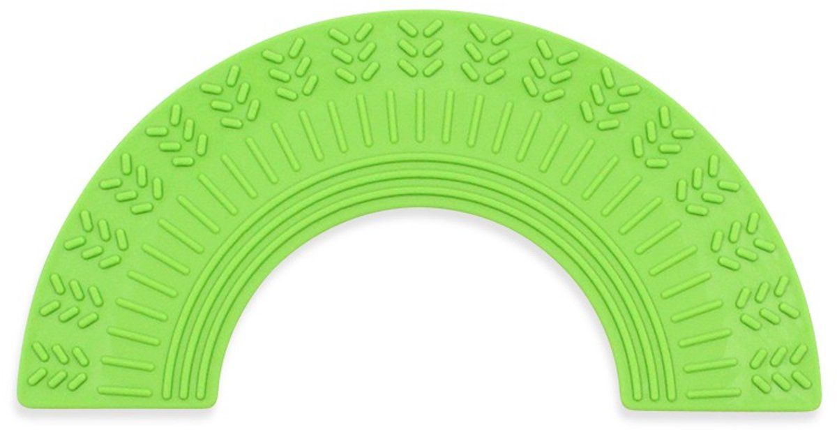 ARK Therapeutic kauwbare fidget speelgoed regenboog limegroen sensorisch.