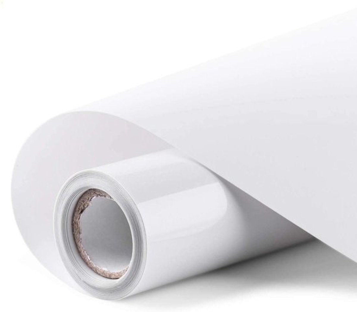 Heat Transfer Vinyl Rol 30,5x400cm DIY T-Shirts Kleding Tassen (Wit)