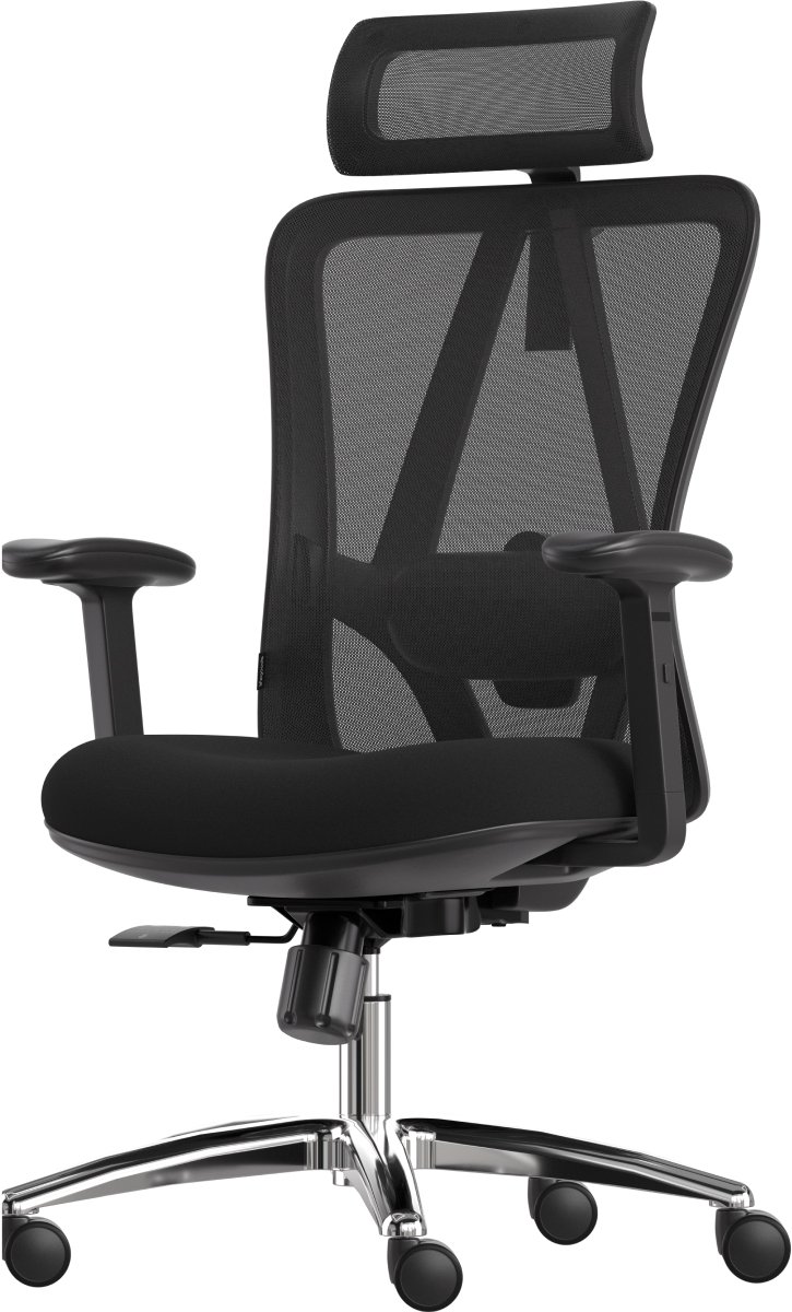 LifeGoods Ergonomische Bureaustoel netbekleding