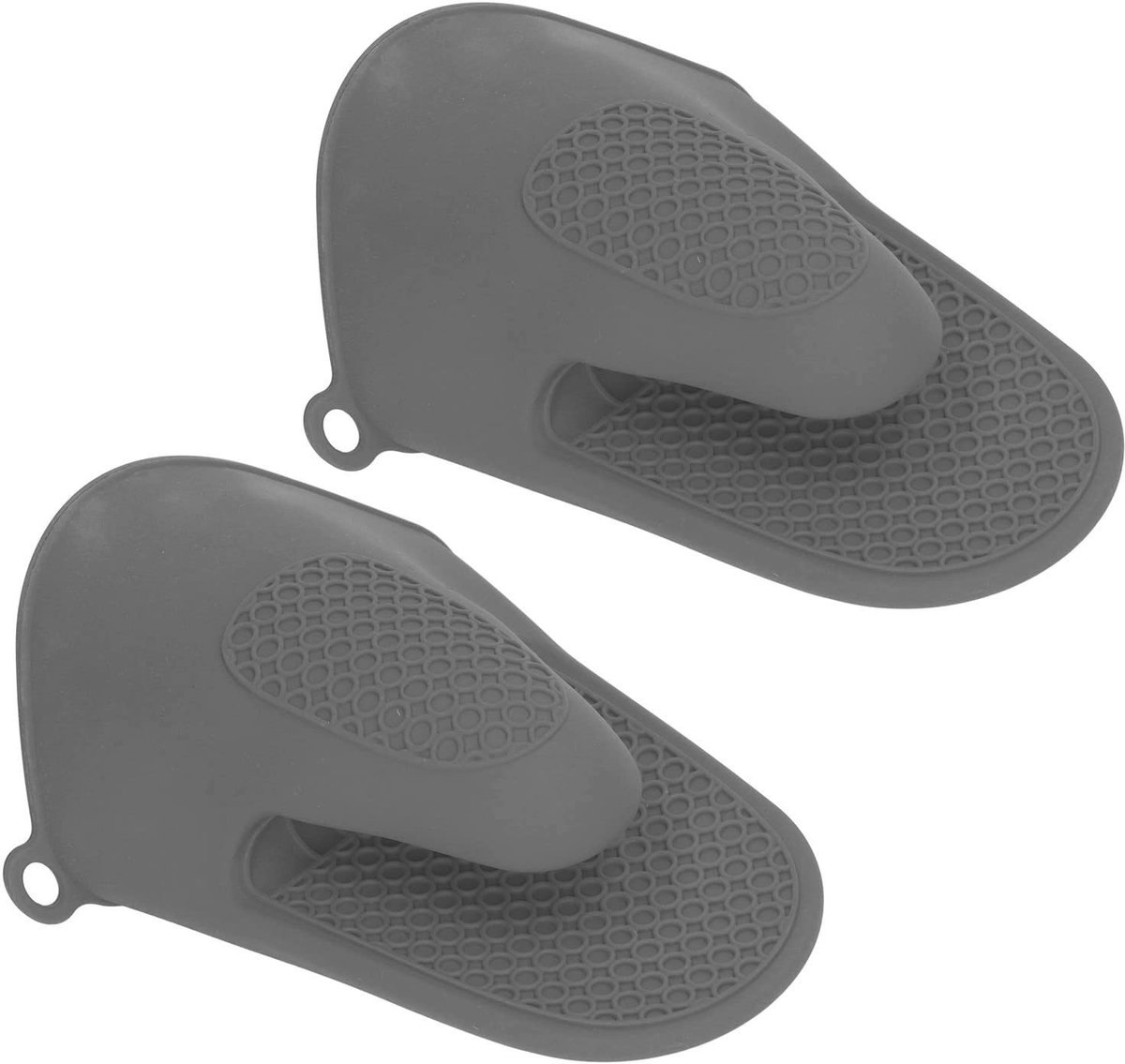 aladdien - Silicone Ovenwant - Hittebestendig en Antislip - Ideaal voor koken en bakken - Grijs - Keukenaccessoire voor veilig gebruik