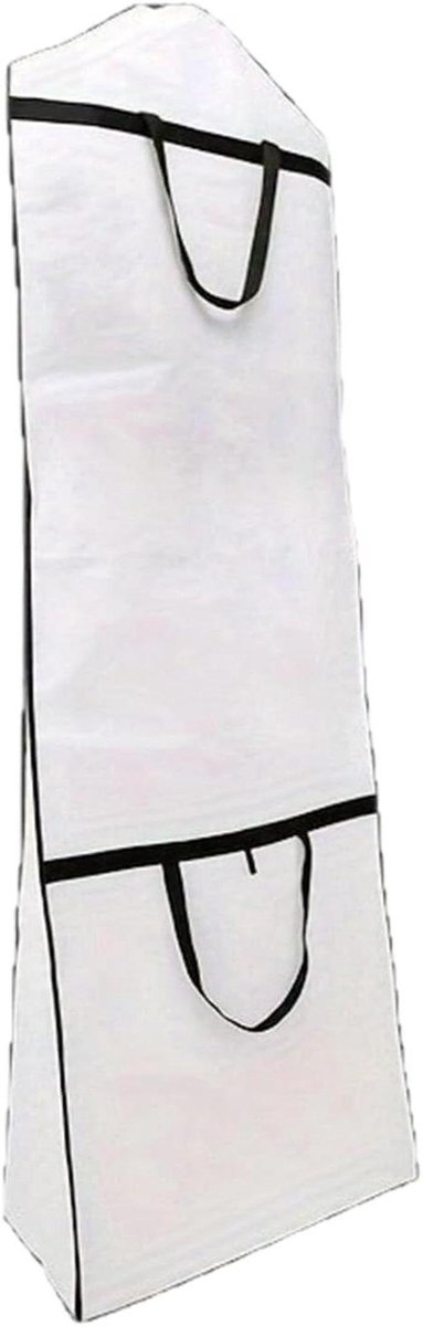 Kledinghoes - Reis Hanger - Kleding Beschermen - Ademend Materiaal - 180 x 60 cm - Wit