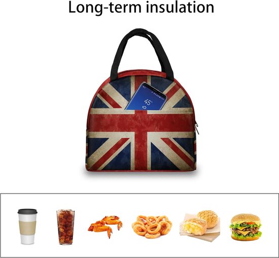 Broodtrommel Tas - Lunchtas - Eten meenemen - Waterdicht en Geïsoleerd - 25 x 17 x 225 cm - Meerdere Kleuren — afbeelding 5