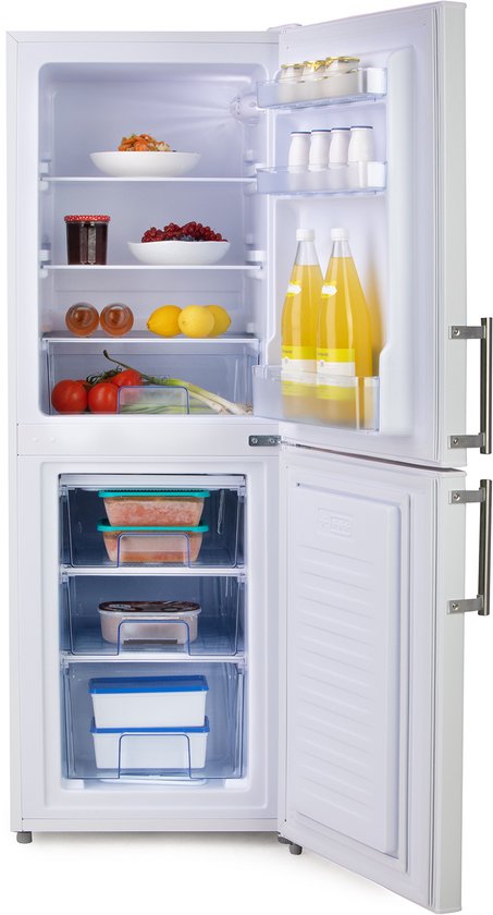 Domo Koelvriescombinatie DO91309C energiezuinig B, koelkast met vriezer, koel-vriescombinatie, zuinig en praktisch