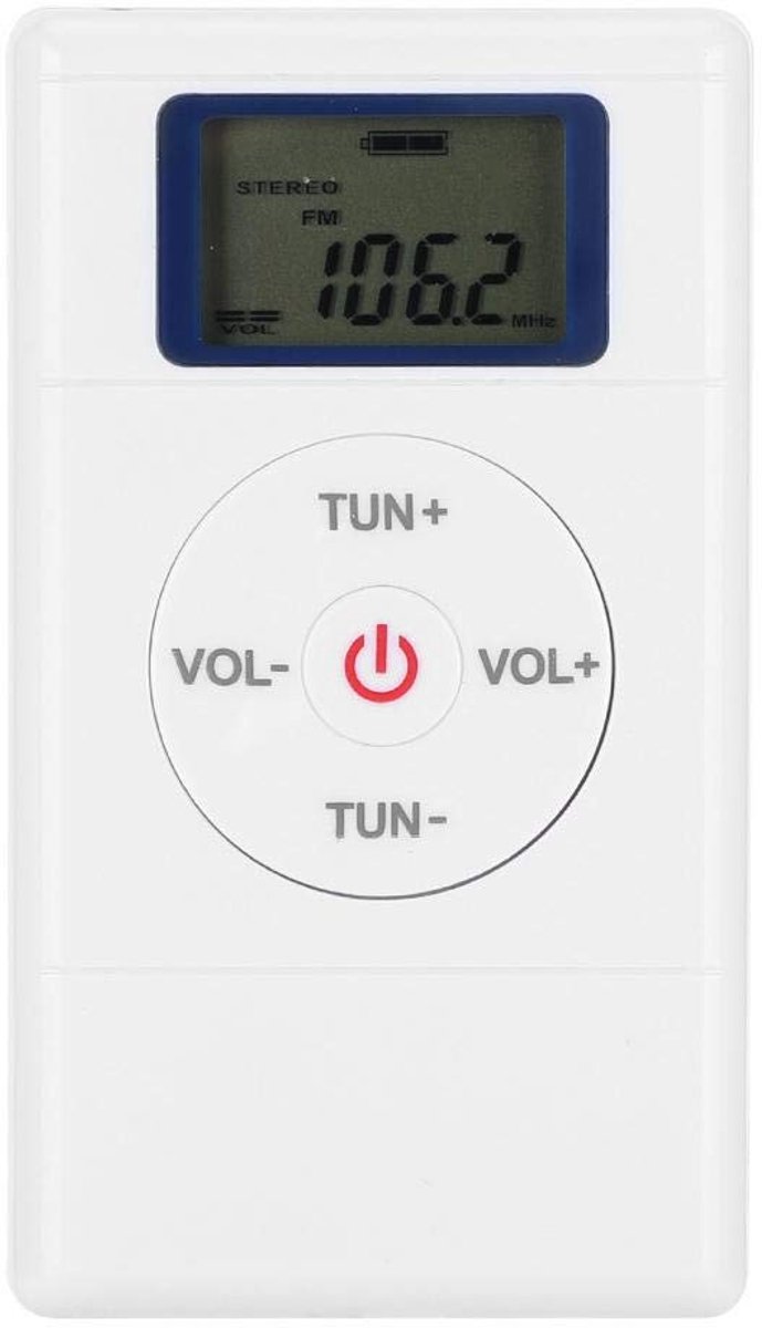 aladdien - Mini digitale FM-radio - Draagbare radiospeler - Sportuitzendingen - Compact formaat - FM-stereogeluid - Ideaal voor onderweg - Inclusief..