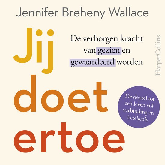 Jij doet ertoe - cover