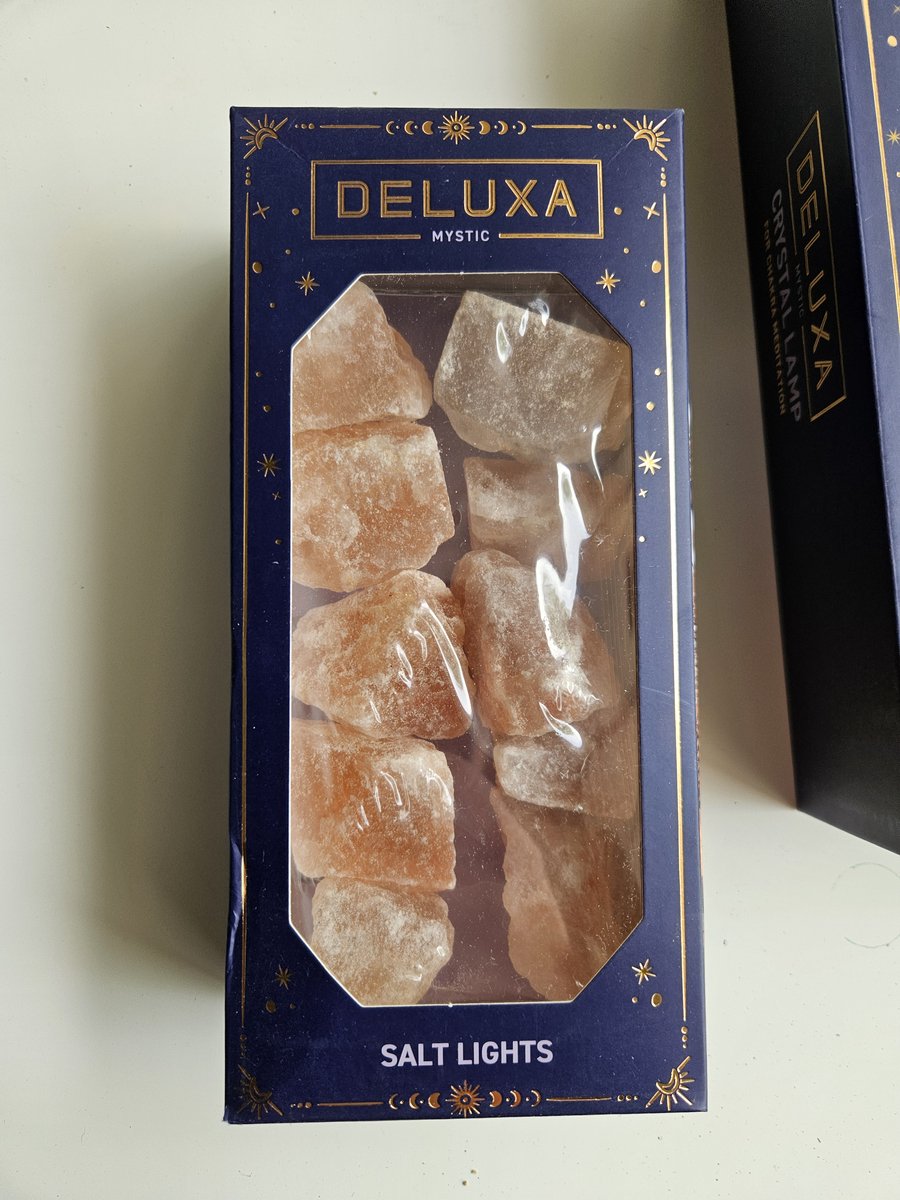 Deluxa Mystic Salt Lights - Himalaya Zoutstenen met Licht