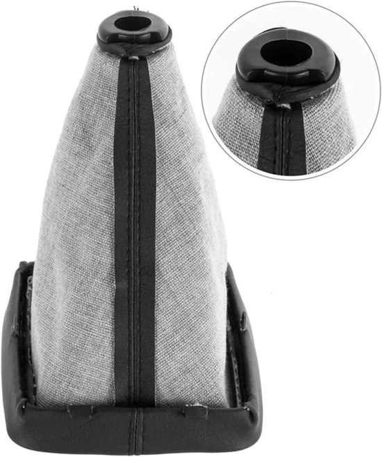 Versnellingspook Knop - Schakelhendel Set - Auto Interieur Upgrade - Ergonomisch Comfort - 5 Versnellingen - Zwart — afbeelding 3