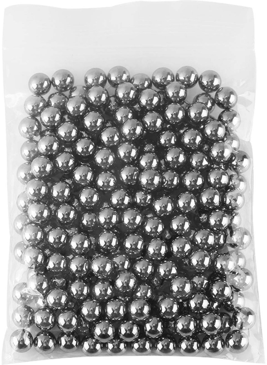 SPHProducts - Stalen Kogellagerballen - Precisie Kogels - 200 stuks 6.35mm - Hoge Hardheid - G10 Kwaliteit - Geschikt voor Industrie - Kogelvormig