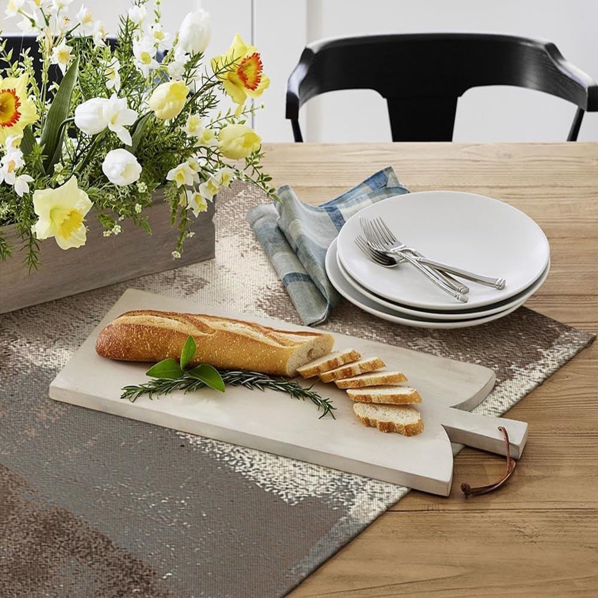 Tafelkleed - Tafeldecoratie - Eettafel Beschermen - Vuilafstotend Design - 100 x 100 cm - Bruin