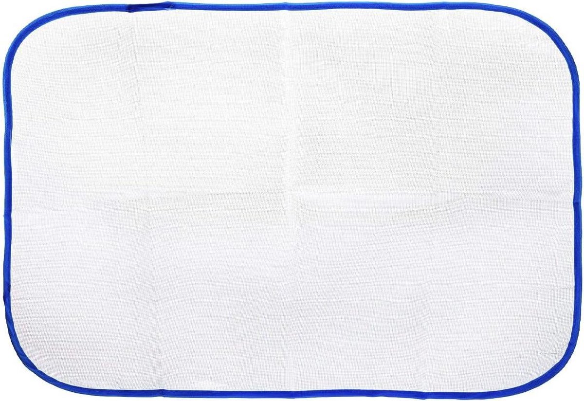 Strijkgaas - Beschermdoek - Kleding Beschermen - Herbruikbaar & Wasbaar - Compact Opvouwbaar - Wit